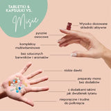 Oto zalety witaminowych misiów od Bears with Benefits w zestawieniu z tradycyjnymi suplementami diety